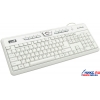 Клавиатура Genius SlimStar 310 White <PS/2> 104КЛ+14КЛ М/Мед антибактериальная, влагозащита