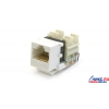 Модуль RJ-45 кат. 5e, keystone, тип 110, T568A/B  (NM-MIO-EK-WT)
