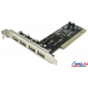 Controller Gembird  PCI, USB 2.0, 4 port-ext