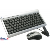 A4-Tech PowerSaver R7 Wireless Desktop <RK-670MD> (Кл-ра М/Мед, USB, FM+Мышь, 7кн, Roll, USB, FM)