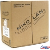 Кабель UTP 4 пары кат.5e <305м> NIKOLAN  <NKL9100T/A-IY>