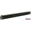 Patch Panel 19" 1U UTP 48 port кат 5e  Exalan+ <EX03-U48b> большая глубина,  разъём IDC-KRONE