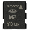 SONY <MS-A512A> Memory Stick Micro M2 512Mb + M2-->MS Adapter
