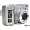 Samsung Digimax S1050 <Silver> (10.1Mpx, 38-190mm, 5x, F2.8-4.5, JPG, 48Mb + 0Mb SD/SDHC/MMC, 3.0", USB, AV, AAx2)