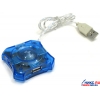 Orient <004БП> USB2.0 Hub  4 port + Б.п.