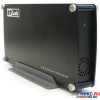 3.5" HDD External Case STLab <S-101B-Black> USB 2.0  (внеш.бокс для подключ. 3.5" IDE HDD, Aluminum)+б.п.