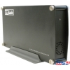 3.5" HDD External Case STLab <S-122B-Black> USB2.0/SATA (внеш.бокс для подключ. 3.5" IDE HDD, Aluminum)+б.п.