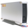 3.5" HDD External Case STLab <S-111-Silver> USB 2.0/IEEE1394 (внеш.бокс для подключ. 3.5" IDE HDD, Aluminum)+б.п.