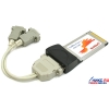 Adaptor Cardbus, 2xRS-232 (PCMCIA Type II->2xCOM 9 pin)