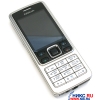 NOKIA 6300 Black-Silver (TriBand,LCD 320x240@16M,EDGE+BT 2.0,microSD,видео,MP3,FM,91г.)