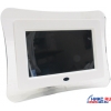 Digital Photo Frame Espada <E-07F-White>цифровой фотоальбом(MP3/WMA/MPEG4/JPEG,7"LCD,SD/MMC/MS/xD,USB,AV Out,ПДУ)