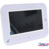 Digital Photo Frame Espada <E-07H-White>цифровой фотоальбом(MP3/WMA/MPEG4/JPEG,7"LCD,SD/MMC/MS/xD,USB,AV Out,ПДУ)