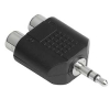 Hama <43359> Переходник Jack3.5-M  --> 2RCA-F