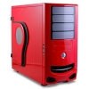 Miditower INWIN J614 <Red> ATX 450W (24+4пин)