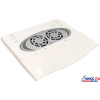 Notebook Cooling Pad <LSY-209-White>  (2xFan, 25дБ, 1500об/мин, USB2.0 Hub,USB питание)