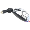 Genius Navigator P300 Football Optical (RTL) Silver +сменная панель  (RTL) USB 3btn Roll Retractable