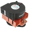 TITAN <TTC-CU12TB/B7530> Cooler for Socket 754/939/940 (Low Profile 1U, 30дБ, 2600об/мин, Cu)