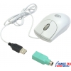 Logitech RX250 Optical Mouse <M-BAD58B> White (OEM)  USB&PS/2  3btn+Roll  <910-000185>