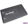 Vantec NexStar <NST-280U2-BK> Black (EXT BOX для внешнего подключения 2.5" IDE HDD, USB2.0, Blue Led, Aluminum)