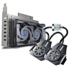 CoolerMaster <RL-M4A-E7E3-GP> Aquagate Duo Viva (водяное охлаждение для SLI/CF видеокарт,20дБ,1000-4800об/мин,Cu)