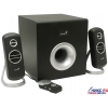Колонки Genius SW-V2.1 1500 (2x10W+Subwoofer 25W, ПДУ проводной)