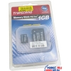 Transcend <TS1GUSD-MS> microSecureDigital (microSD) Memory Card 1Gb + microSD-->MS PRO Duo Adapter