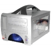 Minitower Thermaltake <VF1450SWAE> Silver Window LANBOX microATX 450W (24+4+6пин) Aluminum