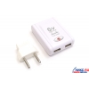 Карманный сетевой адаптер AcmePower  CH-P1635 (2xUSB)