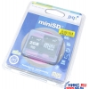 PQI miniSecureDigital (miniSD) Memory Card 2Gb + miniSD-->SD Adapter