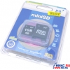 PQI miniSecureDigital (miniSD) Memory Card 1Gb + miniSD-->SD Adapter