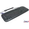 Клавиатура Genius SlimStar 110 Black <PS/2>  104КЛ, влагозащита (31300697101)