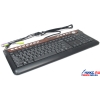 Клавиатура A4-Tech X-Key Audio Multimedia Keyboard <KX-6MU> PS/2>  104КЛ+13КЛ М/Мед+USB порт