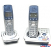 Panasonic KX-TG7226RUS <Silver> р/телефон (2 трубки с ЖК диспл.+зарядное уст-во, DECT, А/Отв)