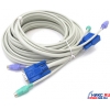 Multico <EW-KVM500T> кабель TKVM (VGA15F&2xPS/2-->VGA15M&2xPS/2) <5м>