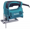 Makita <4329> Лобзик (450W, 3100 об/мин, глубина 65 мм, ход 18  мм, маятник, регулятор)