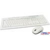 Genius Wireless SlimStar 600 for MAC White (Кл-ра, М/Мед,USB+Мышь, 3кн, Roll, Laser,USB)