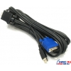 TRENDnet <TK-CU15> Кабель для KVM переключателей (VGA15M+USB,  5.0м)  для  TK-803R/1603R