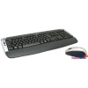 Logitech Cordless Desktop Pro 2400 (Ergo,М/Мед,FM,USB+Мышь 3кн,Laser,Roll,FM,USB)<920-000126>