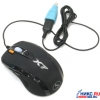 A4-Tech 3xFire Game Optical Mouse <X-710MF-Black> (RTL) USB&PS/2  7but+Roll