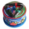 DVD-R Disc Digitex   4.7Gb  8x  <уп. 40 шт.> на шпинделе + 3Маркера (CD Pen) <DVD-R47B8-MD40>