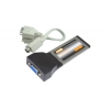 STLab C-320 Adapter Express Card/34mm-->2xRS-232(COM 9 pin)