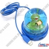 4-port USB2.0 Hub + карандашница в виде полусферы с лягушкой (FD-5084FRL)