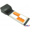 Orient <EX-1394/USB> Adapter Express Card/34mm-->USB2.0 1 port + IEEE1394a 2  port (6pin+6pin)