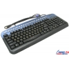 Кл-ра OKLICK Multimedia Keyboard <320M> Blue <PS/2> 107КЛ+19КЛ М/Мед+USB порт <38338-PS/2>
