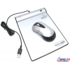 A4-Tech Wireless Optical Mouse <NB-50D-Silver> (RTL) USB 5btn+Roll