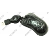 A4-Tech Glaser Mouse <X6-60MD-Black Dot(3)> (RTL) USB  4btn+Roll уменьшенная