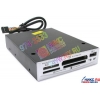 Acorp <CRIP300-S-Silver> 3.5" Internal USB2.0 CF/MD/SM/xD/MMC/RSMMC/SD/MS(/Pro/Duo)  Card Reader/Writer+1portUSB
