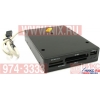 3.5" 10-in-1 Internal USB2.0 <Black> CF/MD/SM/XD/MMC/RSMMC/SDHC/MS(/Pro/Duo) Card Reader/Writer +1-port USB2.0