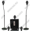 Колонки Jetbalance <JB-641> Black (5x15W +Subwoofer 60W, ПДУ) + стойки 2ч. <28363>