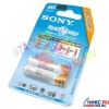 Аккумулятор SONY NH-AAA-800(B2KN)-2 (1.2V, 800mAh) NiMH, Size "AAA" <уп.  2 шт>